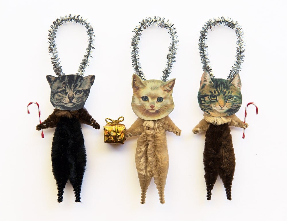 cat lover gift christmas cats holiday ornaments cat lover gift christmas cats holiday ornaments