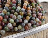 8mm Fancy Jasper Round Beads Smooth 8mm Beads Green Brown Pink Mauve White Cream 8 mm Indian Agate Beads 8mm Fancy Jasper Round Beads Smooth 8mm Beads Green Brown Pink Mauve White Cream 8 mm Indian Agate Beads