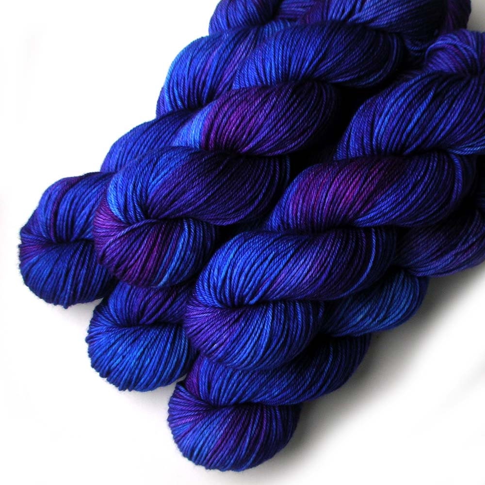 Merino DK Handdyed Light Worsted Yarn Superwash Morning