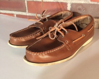 horween leather boat shoes