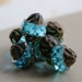 last ones .. TWISTED BEACH .. 10 Picasso Czech Glass Turbine Beads 10x12mm (2092-10)