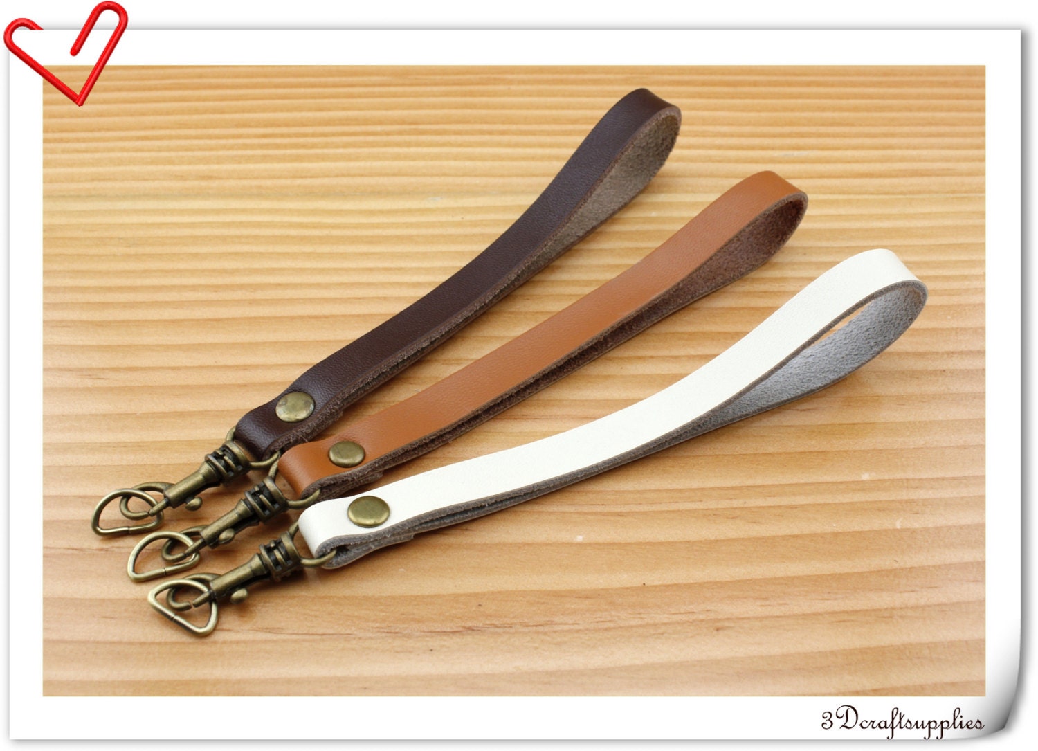 leather strap handles