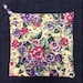 Purple and Pink Pansy Square Pot Holder