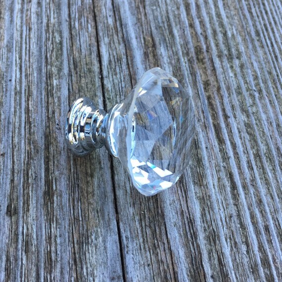 Small Clear Crystal Drawer Knobs Knobs Diamond