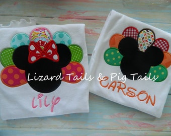 Thanksgiving Mickey Minnie Shirt - Turkey Mickey Minnie Mouse Shirt - Thanksgiving Disney Shirt