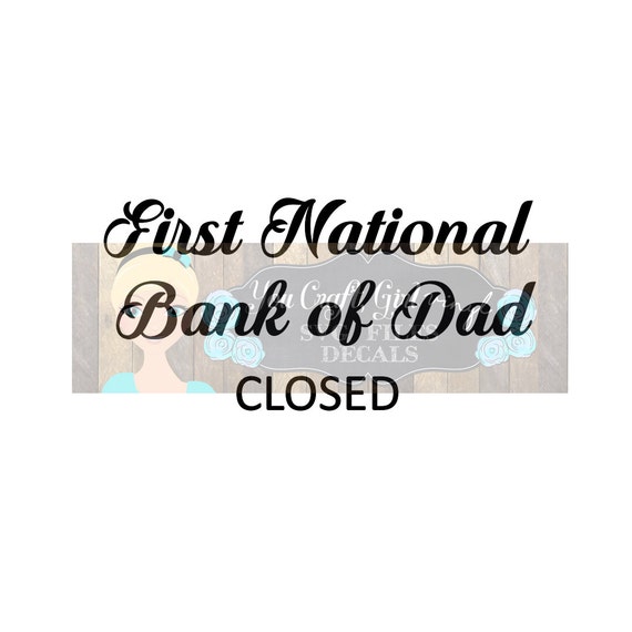 Download Bank of Dad Closed Svg Dxf Png Pdf Zip File Commercial Use