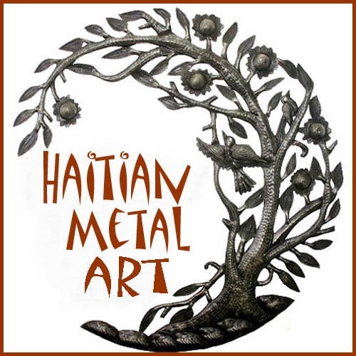February 10 off Handcrafted Steel Drum Art Wall by HaitiMetalArt