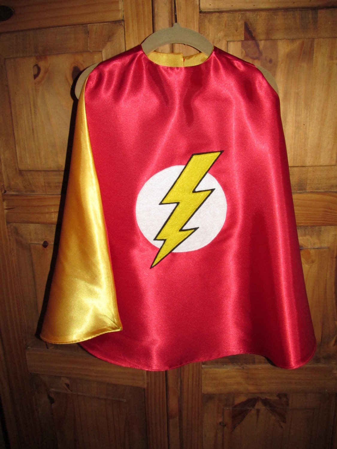 Flash Superhero Cape / Super Hero Cape / Childrens Cape