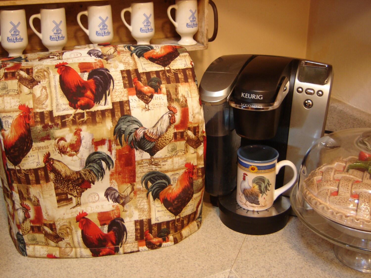 Arti KEURIG coffee machine brewer cover PLATINUM size Good