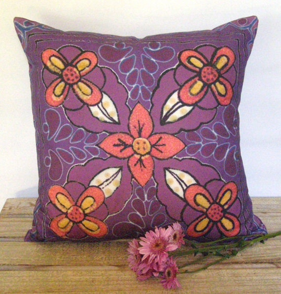 Mexican Throw Pillow Cover TALAVERA TILE Design