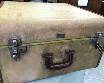 Vintage Shwayder Brothers Streamlite Suitcase, Samsonite Luggage, Antique Suitcase, Travel Luggage, 1940's Suitcase