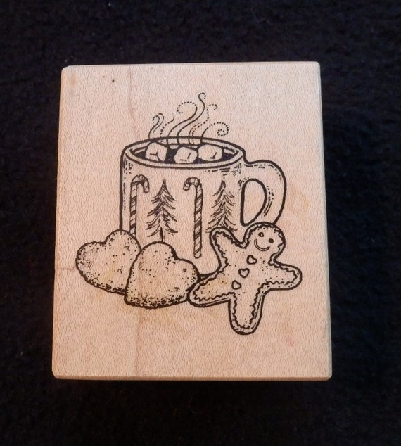 Gingerbread stamp Cookie Cocoa Christmas PSX by HeartsCalling