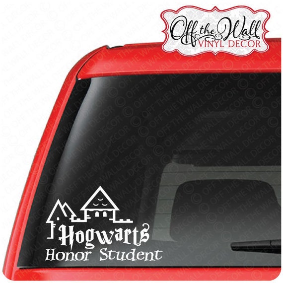 Download Harry Potter Hogwarts Honor Student Vinyl Car