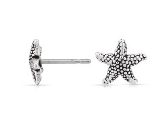Starfsh Ear studs 925 Sterling Silver 7.2mm - 1Pair High Quality Wholesale price (4114)/1