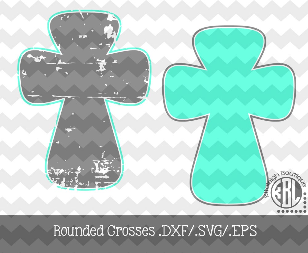 Download Rounded Cross Files INSTANT DOWNLOAD in dxf/svg/eps for use