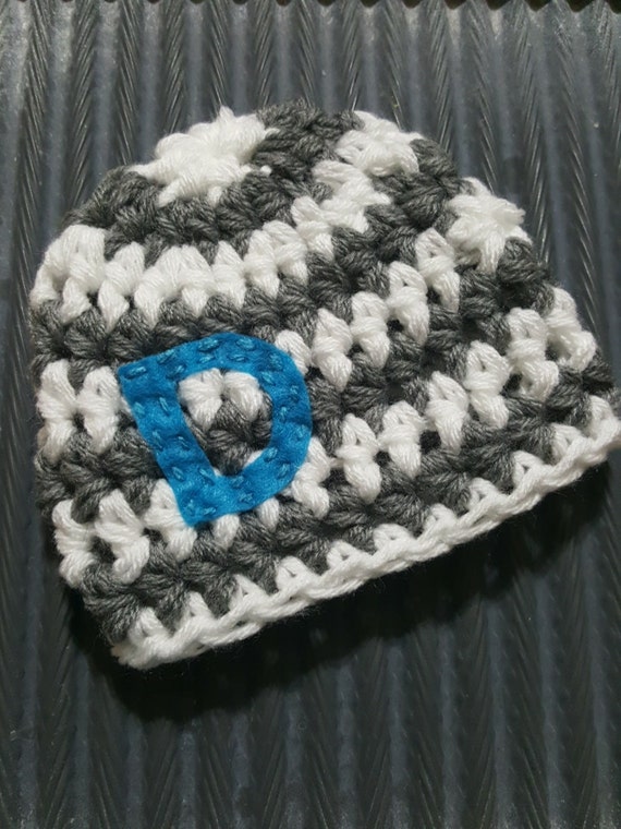 Newborn Monogram Initial Beanie Baby by BellaMariesboutique