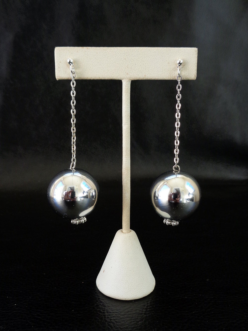 Minimalist pendulum earrings modern geometric modernist