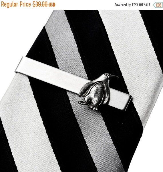 On Sale & Free Shipping Penguin Tie Clip Tie Bar Tie Clasp