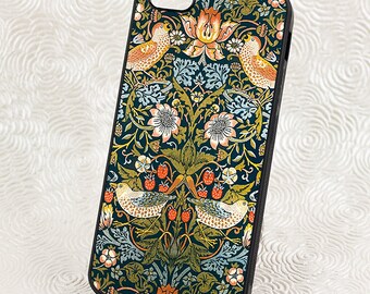 Colorful iPhone 5 Case, William Morris Strawberry Thief, iPhone 6 Case, iPhone SE case, iPhone Cover, iPhone 5C Accessory