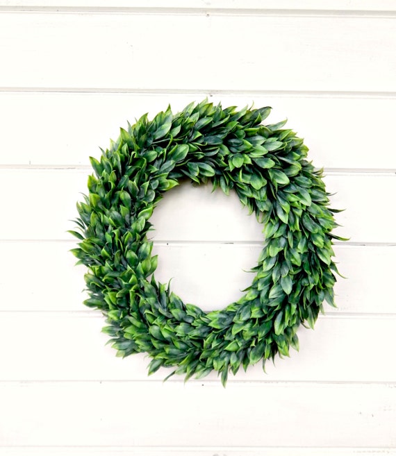 Items similar to Summer WreathLaurel WreathGarden Wedding Decor