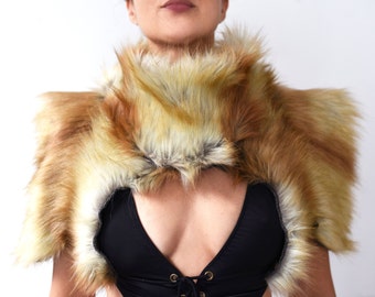 Play in Style - The "Absolutely Fabulous" - Faux Fur Bolero - Burning man