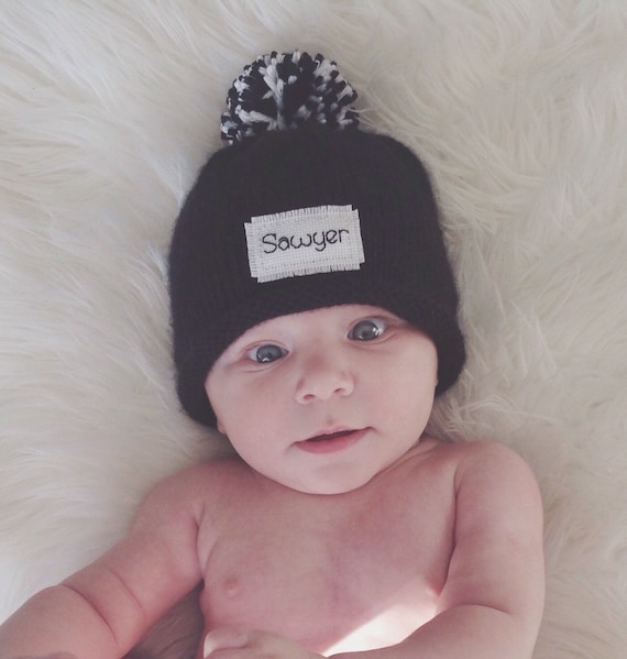 Personalized Baby Boy hat Baby boyBaby girl Monogram baby
