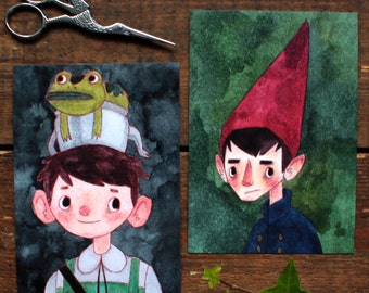 Over the Garden Wall Print Set