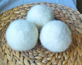 Wool Dryer Balls, Wool balls, Felt Balls For Laundry, Housewarming Gift, Mom, Ecofriendly, Laundry Supplies, Felt Dryer Balls, Eco Gift,