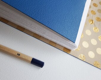 Artist Sketchbook Journal, Art Journal, Landscape sketchbook, Leather Sketchbook, Hand Bound Journal, A5 Landscape, Leather Scrapbook