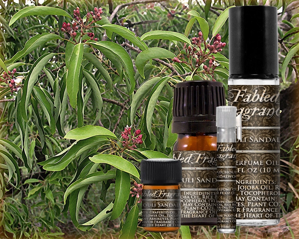 PATCHOULI SANDALWOOD Perfume Oil with Patchouli East Indian