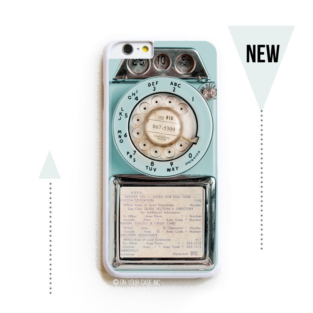 iPhone 6 Case. iPhone 6 Cases. Vintage Teal Payphone. Phone