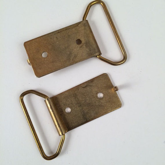 3 Brass Belt Buckle Blank Clasps for Your Designs by MetalloCraft