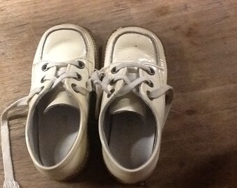 Vintage Stride Rite High Top Baby Toddler Shoes