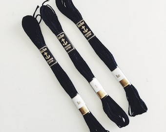 ANCHOR Stickgarn Set - 25 Stränge Perlgarn In Rot & Maroon