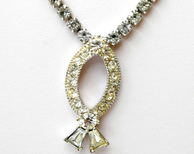 Sarah Coventry Rhinestone necklace