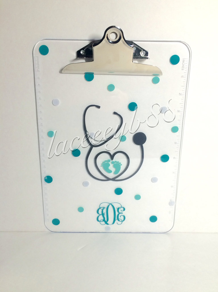 Nursing Clipboard Personalized Clipboard Nurse Clipboard
