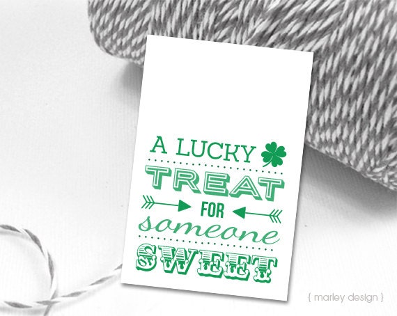 St. Patrick's Day Tags Printable Digital Download Saint Patrick's Day St. Patrick's Tags Favor Tags Gift Tags Shamrock Tags Green Tags Il_570xn