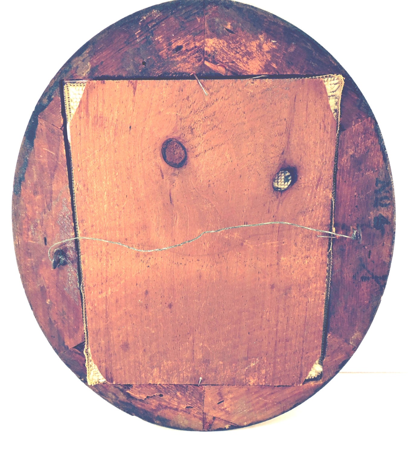 Oval Picture Frame with Glass Antique Victorian Picture Frame