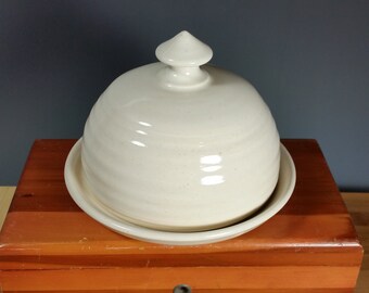 Butter Dish White