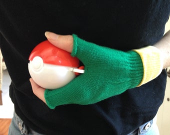 POKEMON GO -Trainer gloves - ASH Ketchum Costume - Teen/ Adult size - Cosplay