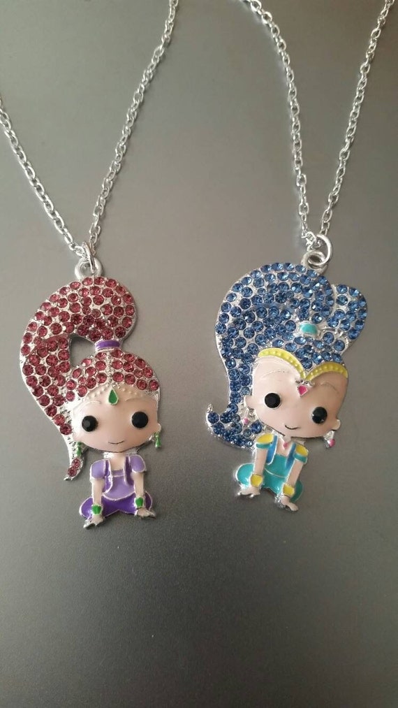 Shimmer and Shine Inspired Necklace by ItsAGirlThingDesignz