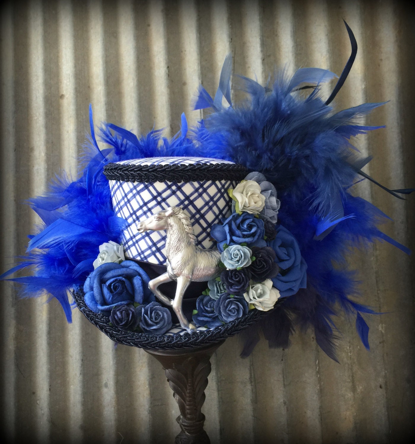 Kentucky Derby Fascinator Kentucky Derby hat Horse by ChikiBird