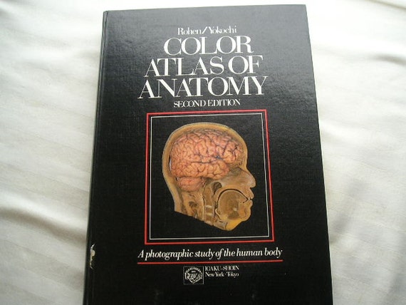 Vintage Textbookcolor Atlas Of Anatomy 2nd