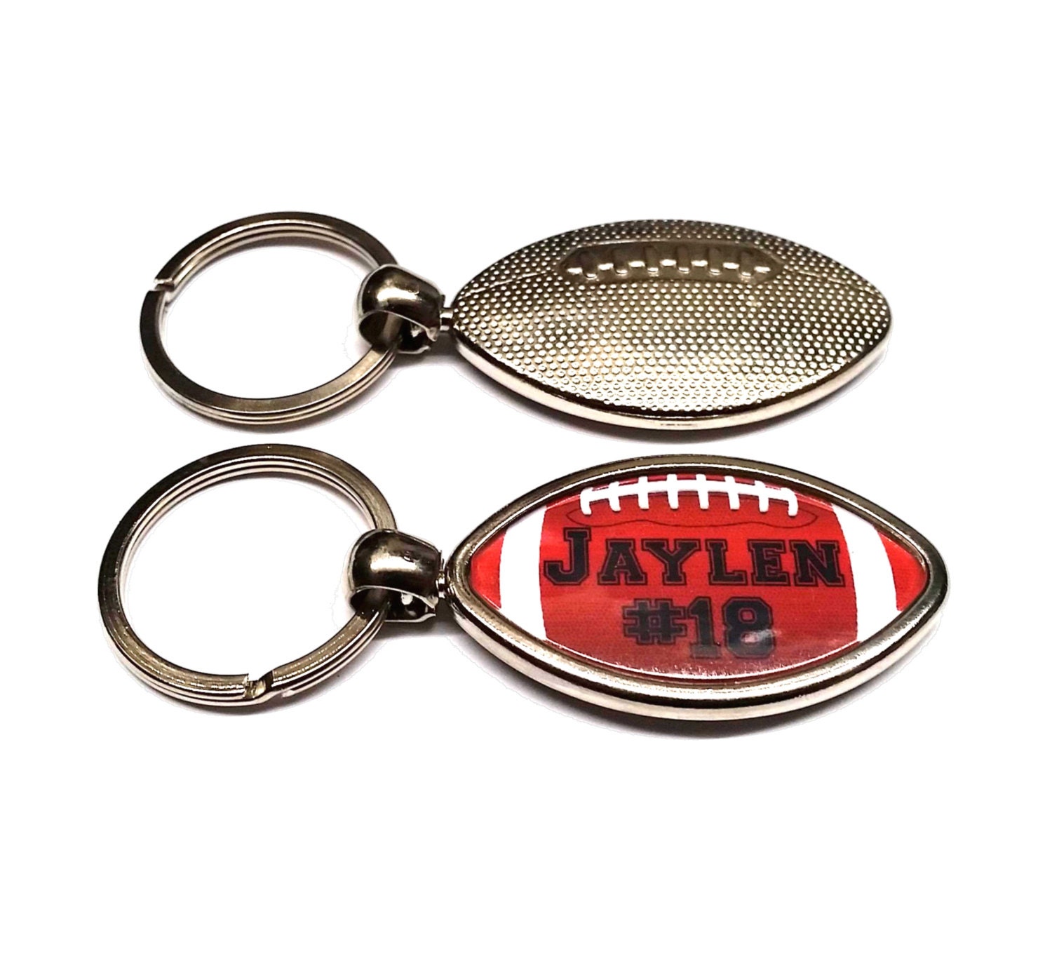 Custom Football Key Chain