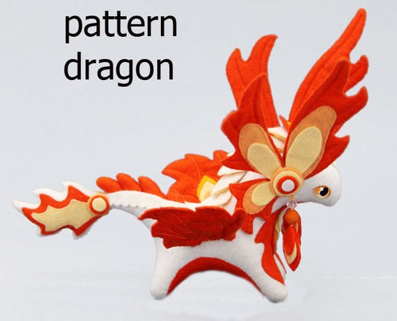 dragon soft toy pattern