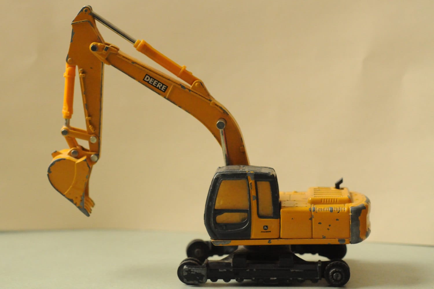 John Deere ERTL Brand Excavator Die Cast Toy by RubyLavender
