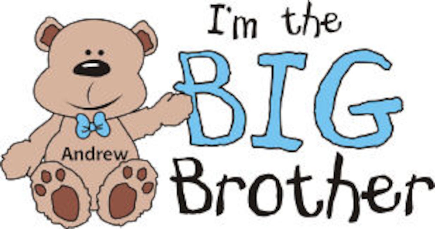 personalised big brother teddy