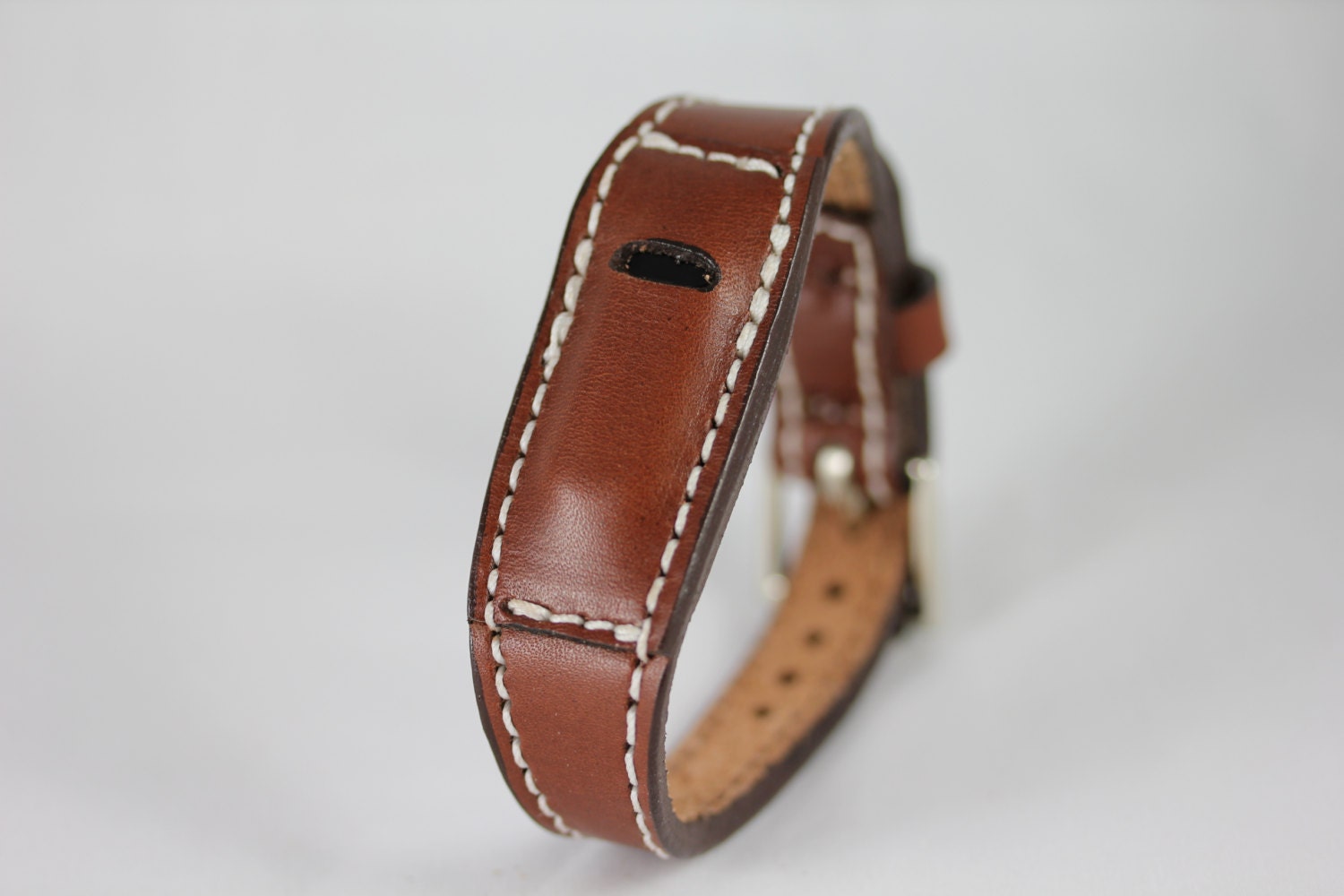 CognacFitBit Flex Leather Bracelet Fit bit Band