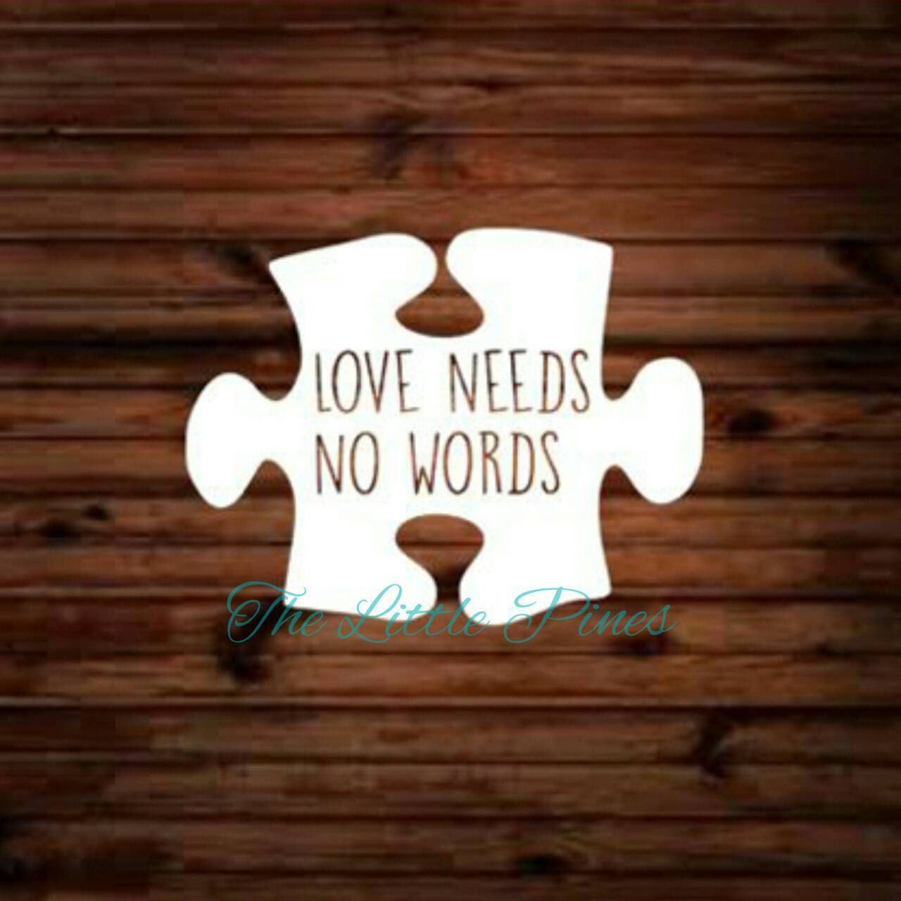 autism love needs no words