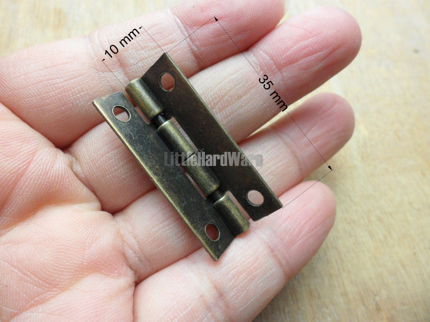 10 Pcs rectangle 90 degree stop hinges/metal hinges/parliament